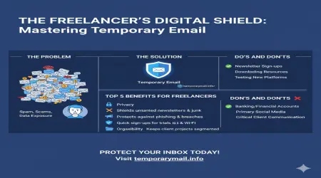 The Comprehensive Guide to Temporary Email for Freelancers : Privacy, Security & Best Practices
